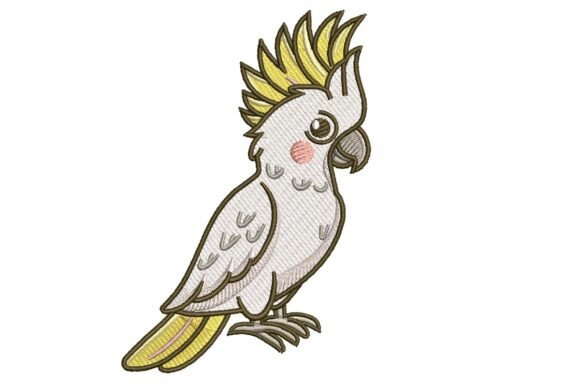 Cockatoo Tropical Bird Embroidery: A Designer Review