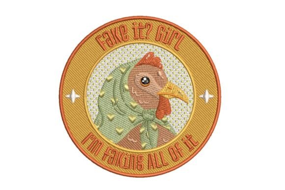 Fake It, Funny Chicken Embroidery: A Designer’s Review