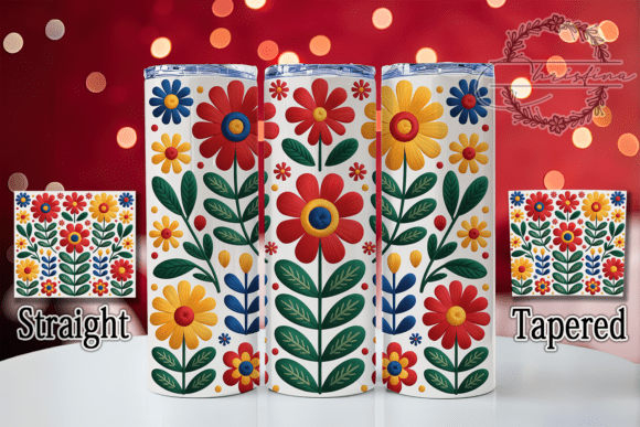 Mexican Folk Embroidery Tumbler: A Business Design Review