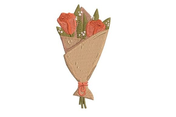 Red Roses Bouquet Embroidery: A Craft Fair Review